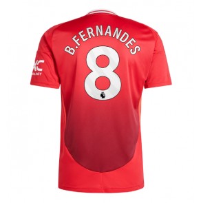 Manchester United Bruno Fernandes #8 Hemmatröja 2024-25 Kortärmad